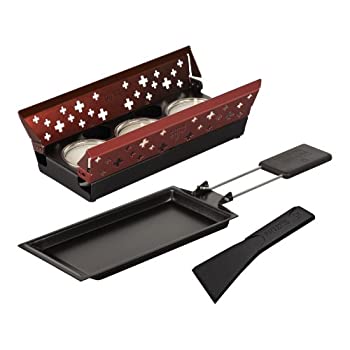 【中古】【輸入品・未使用】Kuhn Rikon 32108 Mini Candle Light Raclette Set Red by Kuhn [並行輸入品]｜ムジカ＆フェリーチェ店