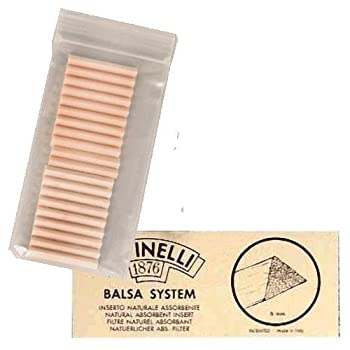 【中古】【輸入品・未使用】100 Savinelli 6mm Balsa Filters (5 Packs) by Savinelli