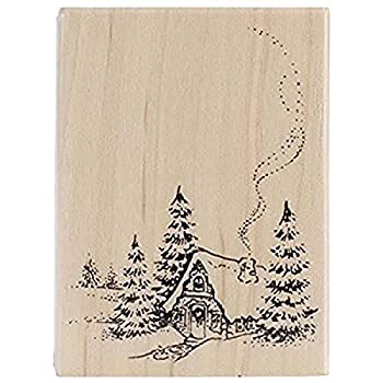 【中古】【インポート品・未当て嵌める】ペニー 黒いこと マウント 消し印 2.5%ﾀﾞﾌﾞﾙｸｫｰﾃ%X3.25%ﾀﾞﾌﾞﾙｸｫｰﾃ%-クリスマスのコテージ