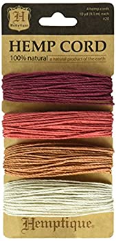 【中古】【輸入品・未使用】Hemp Cord 20lb 120'/Pkg-Coral Reef (並行輸入品)｜ムジカ＆フェリーチェ店