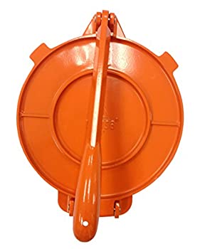 【中古】【輸入品・未使用】IMUSA USA Tortilla Press%カンマ% 8-Inch%カンマ% Orange by Imusa|ムジカ&フェリーチェ店