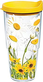 【中古】【輸入品・未使用】Tervis White Daisies Wrap Bottle with Yellow Lid%ｶﾝﾏ% 24-Ounce%ｶﾝﾏ% Garden Party by Tervis｜ムジカ＆フェリーチェ店