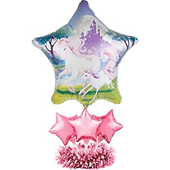 【中古】【輸入品・未使用】Unicorn Fantasy Air Filled Balloon Centrepiece Kit|ムジカ&フェリーチェ店