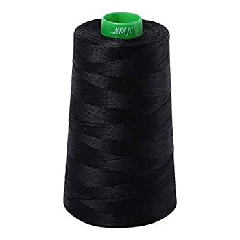 【中古】【輸入品・未使用】Aurifil Mako 40Wt 5140ヤード ブラック 2692