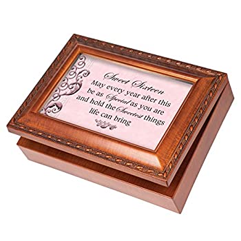 【中古】【輸入品・未使用】Sweet Sixteen Wood Finish Jewelry Music Box Plays Tune You Are My Sunshine by Cottage Garden Collections｜ムジカ＆フェリーチェ店 29,281円