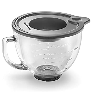 【中古】【輸入品・未使用】KitchenAid K5GB 5-Qt. Tilt-Head Glass Bowl with Measurement Markings & Lid [並行輸入品]