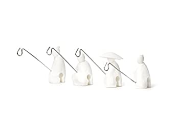 【中古】【インポート品・未当て嵌める】Tea Fishermen Tea Bag Holders - Set of 4 [並行輸入品]