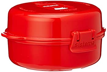 【中古】【インポート品・未当てはめる】Sistema 1117 Easy Eggs Microwave Cookware%ｶﾝﾏ% Red by Sistema [並行輸入品]