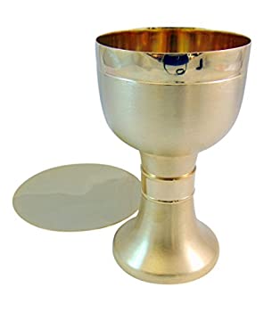 【中古】【輸入品・未使用】Gold Plated Chalice with Paten