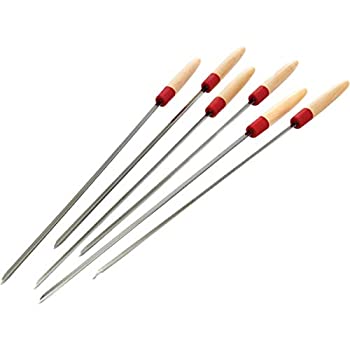 【中古】【インポート品・未当て嵌める】GrillPro 6-Piece Stainless Steel Skewer-6マイコン 22%ﾀﾞﾌﾞﾙｸｫｰﾃ% SS SKEWERS (並行輸入品) キッチン用品・食器・調理器具-その他