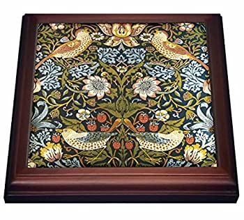【中古】【輸入品・未使用】(20cm by 20cm) - 3dRose trv_219442_1 Stately Queen Bee with Royal Crown Over Yellow Honeycomb Trivet with Tile%ｶﾝﾏ% 20cm by 20cm