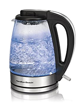 【中古】【輸入品・未使用】Hamilton Beach 40865 Glass Electric Kettle%ｶﾝﾏ% 1.7-Liter [並行輸入品]