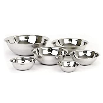 【中古】【輸入品・未使用】Dozenegg Mixing Bowls Stainless Steel Standard Weight %ｶﾝﾏ% Mirror Finish%ｶﾝﾏ% 3/4%ｶﾝﾏ% 11/2%ｶﾝﾏ% 3%ｶﾝﾏ% 4%ｶﾝﾏ% 5%ｶﾝﾏ% and 8 Qt. (Set o