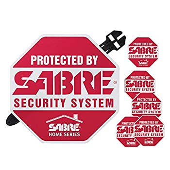 【中古】【輸入品・未使用】SABRE Home Security Decals [並行輸入品]