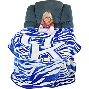 【中古】【輸入品・未使用】College Covers Kentucky Wildcats Super Soft Raschel Throw Blanket%ｶﾝﾏ% 50%ﾀﾞﾌﾞﾙｸｫｰﾃ% x 60%ﾀﾞﾌﾞﾙｸｫｰﾃ% by College Covers [並行輸入品]