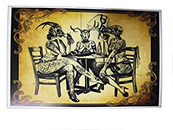 【中古】【輸入品・未使用】(トゥーファスト) TOO FAST ポスター ストリップポーカー柄 インテリア雑貨 [並行輸入品]