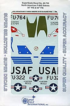 【中古】【輸入品・未使用】Super Scale Decals 1:48 North American F-86D Sabres 35th FIS & 63rd FIS #48-730 by Superscale Decals [並行輸入品]