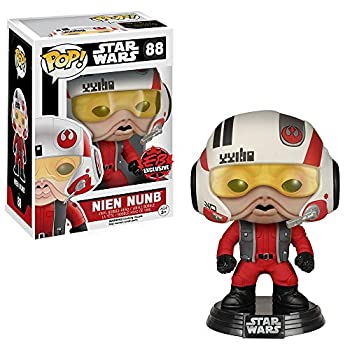 【中古】【インポート品・未当て嵌める】[ファンコ]FunKo Pop Star Wars The Force Awakens Nien Nunb with Helmet Gamestop Exclusive Vinyl Bobblehead Star Wars #88 [並行輸入品]