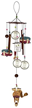 【中古】【輸入品・未使用】Sunset Vista Designs Squirrel Loves Camping Wind Chime%ｶﾝﾏ% 39%ﾀﾞﾌﾞﾙｸｫｰﾃ%