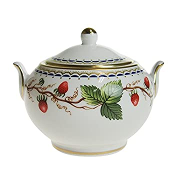 【中古】【輸入品・未使用】ウェッジウッド (WEDGWOOD) ワイルドストロベリーアーカイブ カバードシュガー[S] [並行輸入品]
