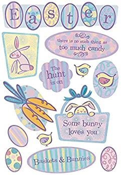 【中古】【輸入品・未使用】Karen Foster Design Acid and Lignin Free Scrapbooking Sticker Sheet%ｶﾝﾏ% Easter Hunt [並行輸入品]