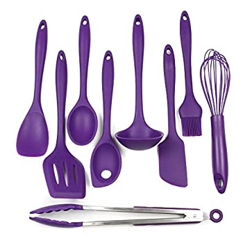 【中古】【インポート品・未当て嵌める】Chef Craft 9 Piece Silicone Set%ｶﾝﾏ% Purple by Chef Craft キッチン用品・食器・調理器具-その他