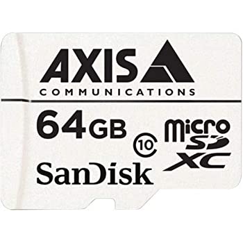 【中古】【輸入品・未使用】アクシスコミュニケーションズ 5801-951 AXIS SURVEILLANCE CARD 64GB