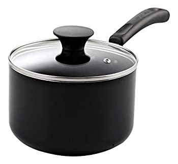 【中古】【輸入品・未使用】Cook N  2.8l Nonstick Sauce Pan with Lid%ｶﾝﾏ% Black