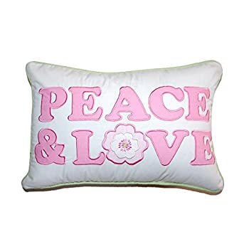 【中古】【輸入品・未使用】Cozy Line Home Fashions Peace & Love Greta パステル装飾スローピロー Peace and Love 42,206円