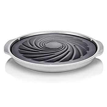 【中古】【輸入品・未使用】TECHEF - TRUE GRILL PAN - コンロ用 ノンスティック 屋内/屋外 無煙 バーベキューグリルセット グリルプレートとアルミドリップトレイ付き (ド