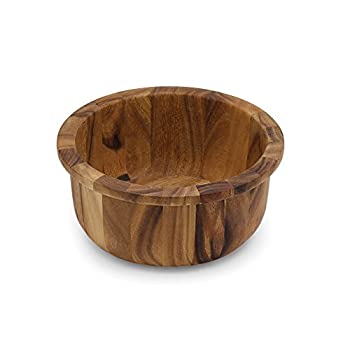 【中古】【輸入品・未使用】(Salad Bowl With Lip) - Ironwood Gourmet 28678 Salad Bowl With Lip%ｶﾝﾏ% Acacia Wood｜ムジカ＆フェリーチェ店