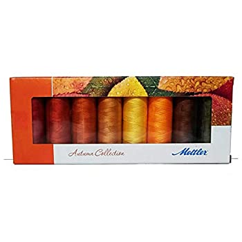 【中古】【輸入品・未使用】Mettler シルク仕上げ スプール コットン糸 (秋)