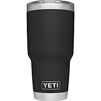 【中古】【インポート品・未当て嵌める】(Black) - YETI Rambler 890ml Stainless Steel Vacuum Insulated Tumbler with Lid