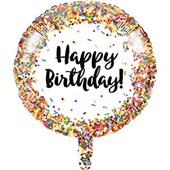 【中古】【輸入品・未使用】(Birthday Party Balloons) - Creative Converting 324671 Metallic Birthday Party Balloons%ｶﾝﾏ% Birthday Party Balloons%ｶﾝﾏ% Pack of 10