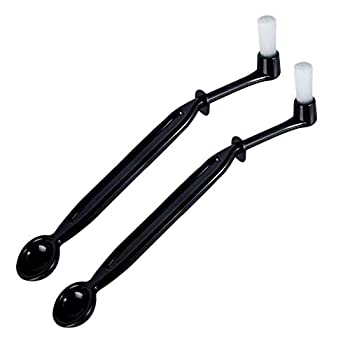 【中古】【輸入品・未使用】Yoego Coffee Machine Brush Cleaner Nylon Espresso Machine Brush Coffee Cleaning Tool with Spoon for Coffee Tool Barista Home Kitchen(2｜ムジカ＆フェリーチェ店