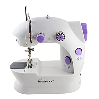 【中古】【輸入品・未使用】HAITRAL Portable Sewing Machine Adjustable 2-Speed Double Thread Electric Crafting Mending Machine with Foot Pedal 141［並行輸入］｜ムジカ＆フェリーチェ店