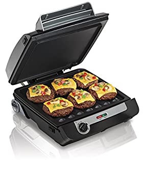 【中古】【輸入品・未使用】Hamilton Beach 25601 4-in-1 MultiGrill Plus%ｶﾝﾏ% Black [並行輸入品]
