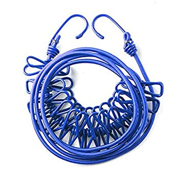 【中古】【輸入品・未使用】ZooooM 物干し ヒモ 洗濯 バサミ 搭載 キャンプ アウトドア 簡単 かんたん 設置 便利 生活 一人暮らし 賃貸 乾燥 紐 ロープ フック ベランダ ハ 9,120円