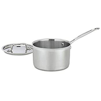 【中古】【輸入品・未使用】Conair-Cuisinart MCP193-18N MultiClad Professional Stainless Steel 3 qt Saucepan with Cover｜ムジカ＆フェリーチェ店