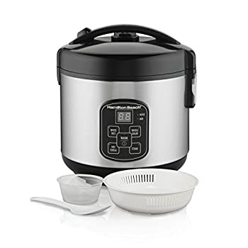 【中古】【輸入品・未使用】Hamilton Beach Rice & Hot Cereal Cooker 8カップ B0752VWV65