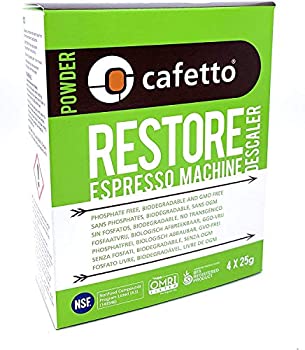 【中古】【輸入品・未使用】Cafetto Restore エスプレッソマシン ミルクスチーマー クリーナー コーヒーマシン 洗浄 パウダー 復元有機 カフェット リストア Descaler 洗浄