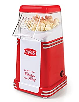 【中古】【インポート品・未当て嵌める】もの懐かしさ コーク ミニサイズ レトロ エアポップコーンメーカー Nostalgia Electrics Coca Cola Series RHP310COKE Mini Hot Air Popcorn