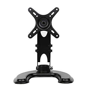 【中古】【輸入品・未使用】Wearson U字型 10インチから27インチ 180度調節可能 LCDモニタースタンドマウント 折り畳み式 VESAモニタースタンド 全金属ボディ VESA穴付き 75