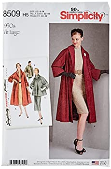 【中古】【インポート品・未当て嵌める】Simplicity Creative Patterns US8509H5 Misses\u0027 Vintage Coat Or Jacket Pattern%ｶﾝﾏ% H5 (6-8-10-12-14)