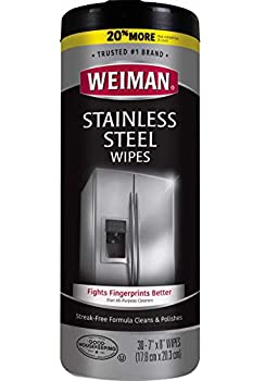 【中古】【輸入品・未使用】Weiman Wmn 92?ctステンレススチールワイプ、幅3?%ﾀﾞﾌﾞﾙｸｫｰﾃ%直径、7インチ、8インチ長、30?perキャニスター Single 92Z