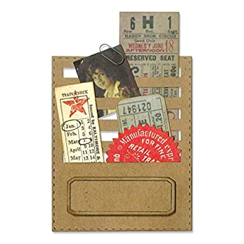【中古】【輸入品・未使用】Sizzix Thinlits Die Set - 662697 Stitched Slots by Tim Holtz