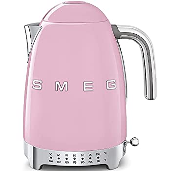【中古】【輸入品・未使用】Smeg Variable Electric Kettle KFL04 PKUS 141［並行輸入］｜ムジカ＆フェリーチェ店