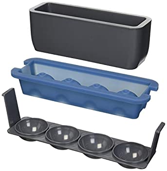 【中古】【輸入品・未使用】Rabbit R9-10508 Sphere Clear Ice Tray%カンマ% Blue/Slate|ムジカ&フェリーチェ店