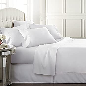 【中古】【輸入品・未使用】Danjor Linens ホテル ラグジュアリー ソフト 1800シリーズ プレミアム ベッドシーツ 6点セット