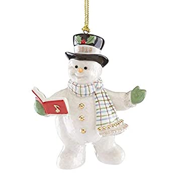 【中古】【輸入品・未使用】Lenox 2018 雪 ソング スノーマン オーナメント